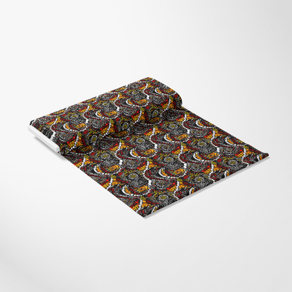 Aboriginal Circles and Dots Pattern 19 Quilting Cotton Fabric