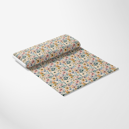 Abstract Meadow Flowers Pattern 7 Quilting Cotton Fabric