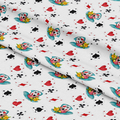 Alice in Wonderland Pattern 12 Quilting Cotton Fabric