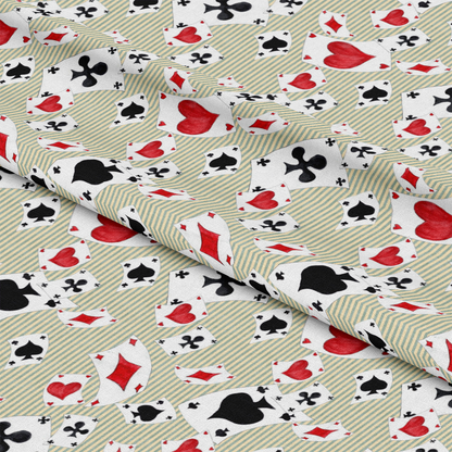 Alice in Wonderland Pattern 4 Quilting Cotton Fabric
