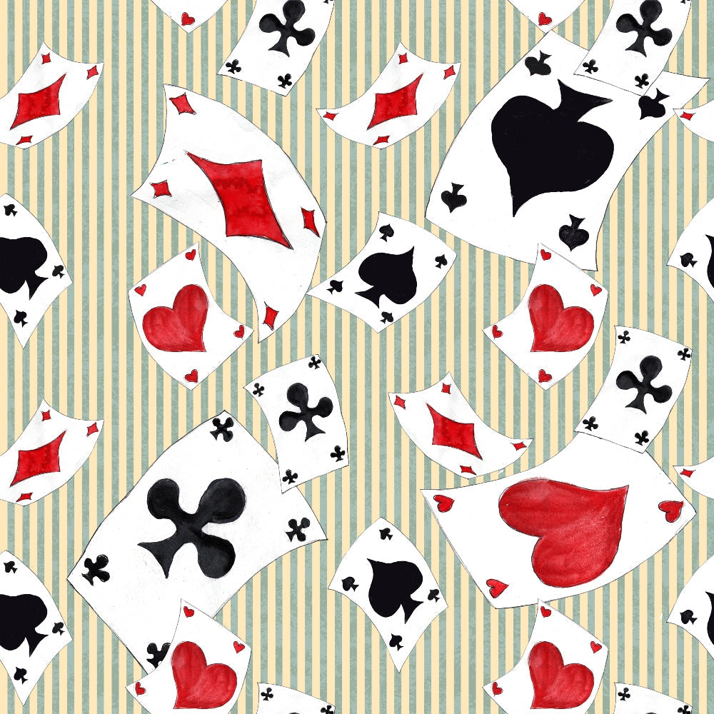 Mad Hatter Harlequin Pattern 4 Minky Fabric