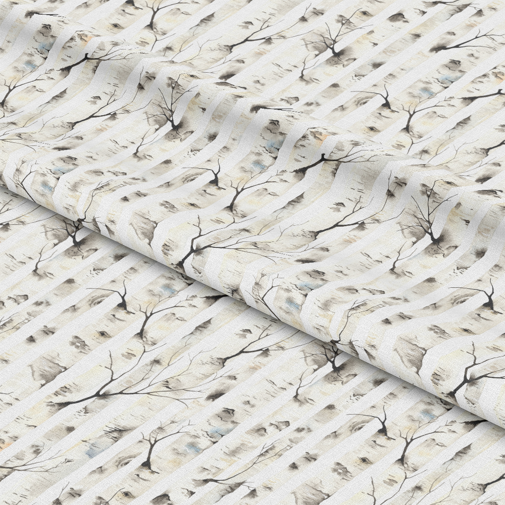 Allover Birch Trees Quilting Cotton Fabric