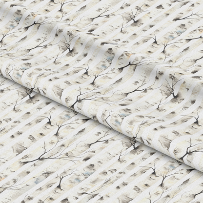 Allover Birch Trees Quilting Cotton Fabric