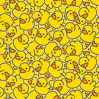 Allover Rubber Ducks Quilting Cotton Fabric