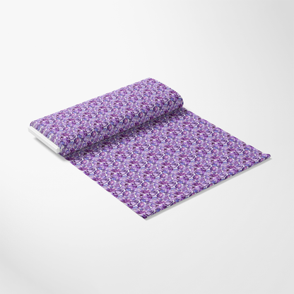 Amethyst Gemstones Pattern 2 Quilting Cotton Fabric