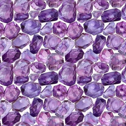 Lavender Crystals Pattern 5 Minky Fabric