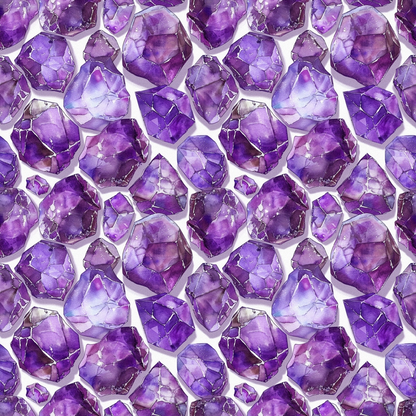 Lavender Crystals Pattern 8 Minky Fabric