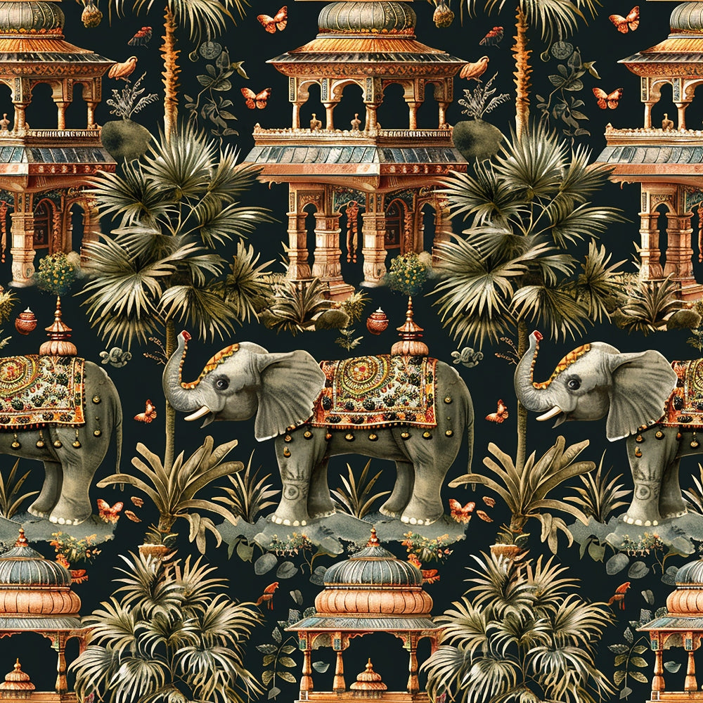Maharaja Palace Pattern 3 Minky Fabric