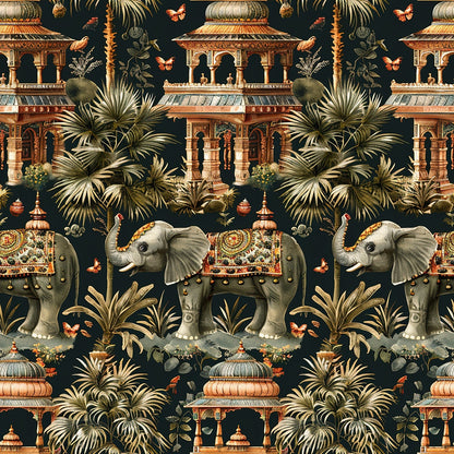 Maharaja Palace Pattern 3 Minky Fabric