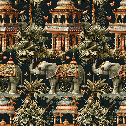 Maharaja Palace Pattern 3 Minky Fabric