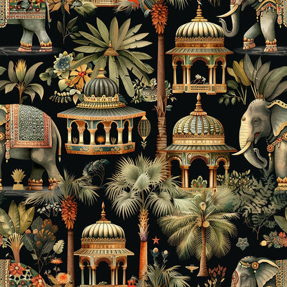Maharaja Palace Pattern 4 Minky Fabric