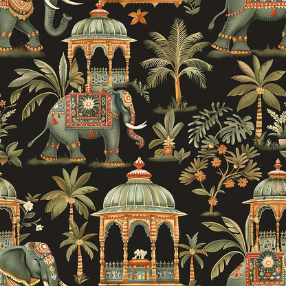Maharaja Palace Pattern 5 Minky Fabric