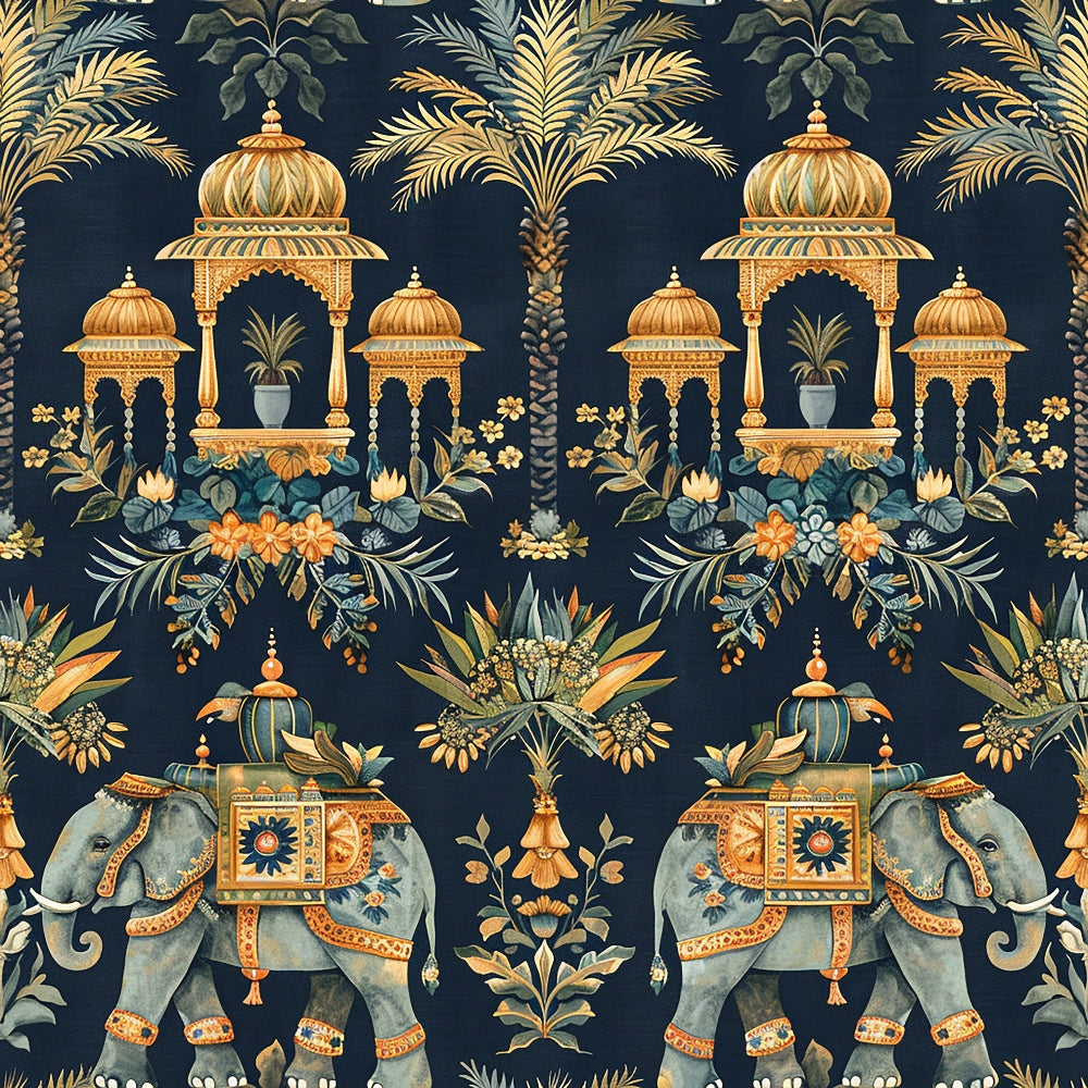 Maharaja Palace Pattern 7 Minky Fabric