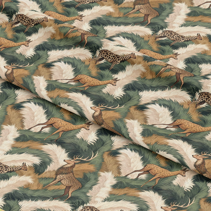 Animal Fur Camo Pattern 10 Quilting Cotton Fabric