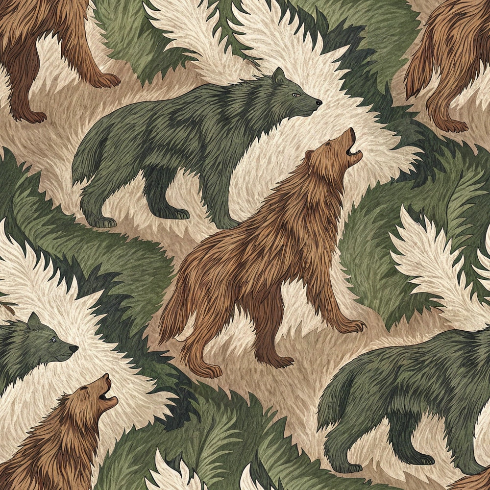 Spotted Savanna Pattern 3 Minky Fabric