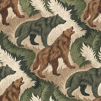 Spotted Savanna Pattern 3 Minky Fabric