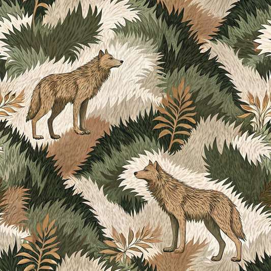 Animal Fur Camo Pattern 4 Quilting Cotton Fabric