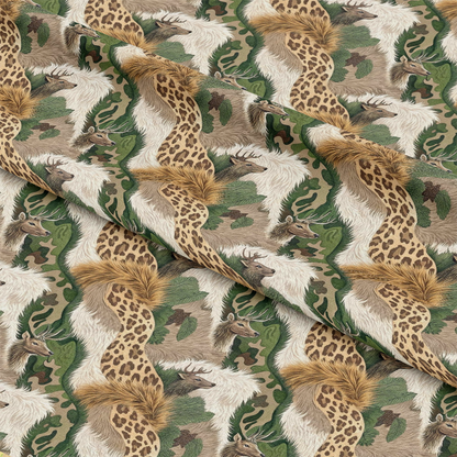 Animal Fur Camo Pattern 7 Quilting Cotton Fabric