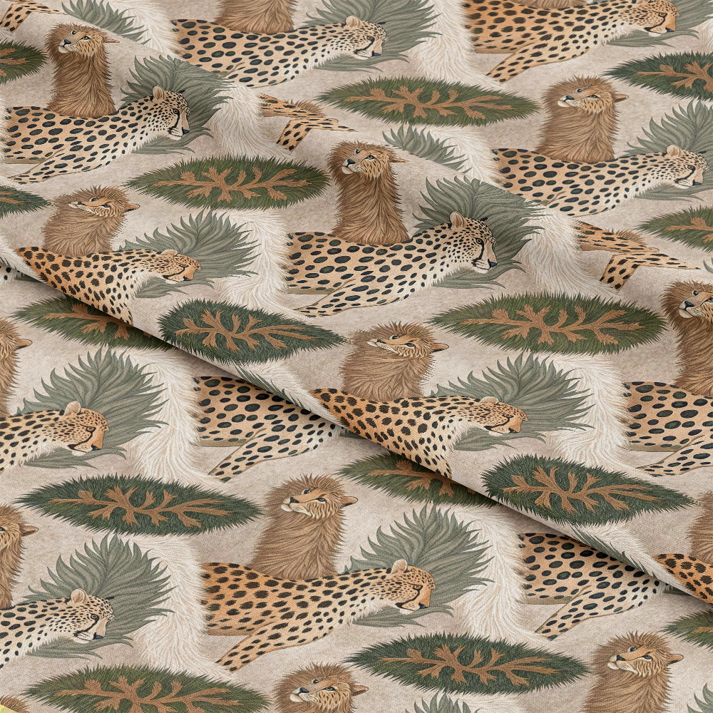 Animal Fur Camo Pattern 8 Quilting Cotton Fabric
