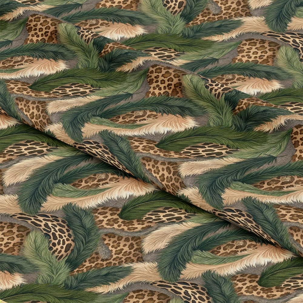 Animal Fur Camo Pattern 9 Quilting Cotton Fabric