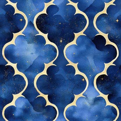 Moonlit Cathedral Pattern 13 Minky Fabric