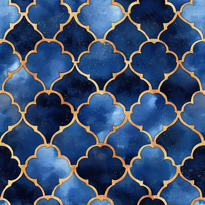 Moonlit Cathedral Pattern 18 Minky Fabric