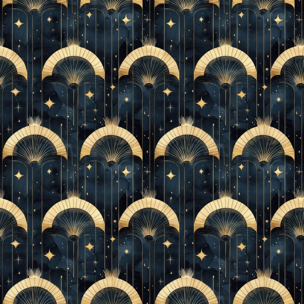 Moonlit Cathedral Pattern 1 Minky Fabric
