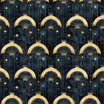 Moonlit Cathedral Pattern 1 Minky Fabric