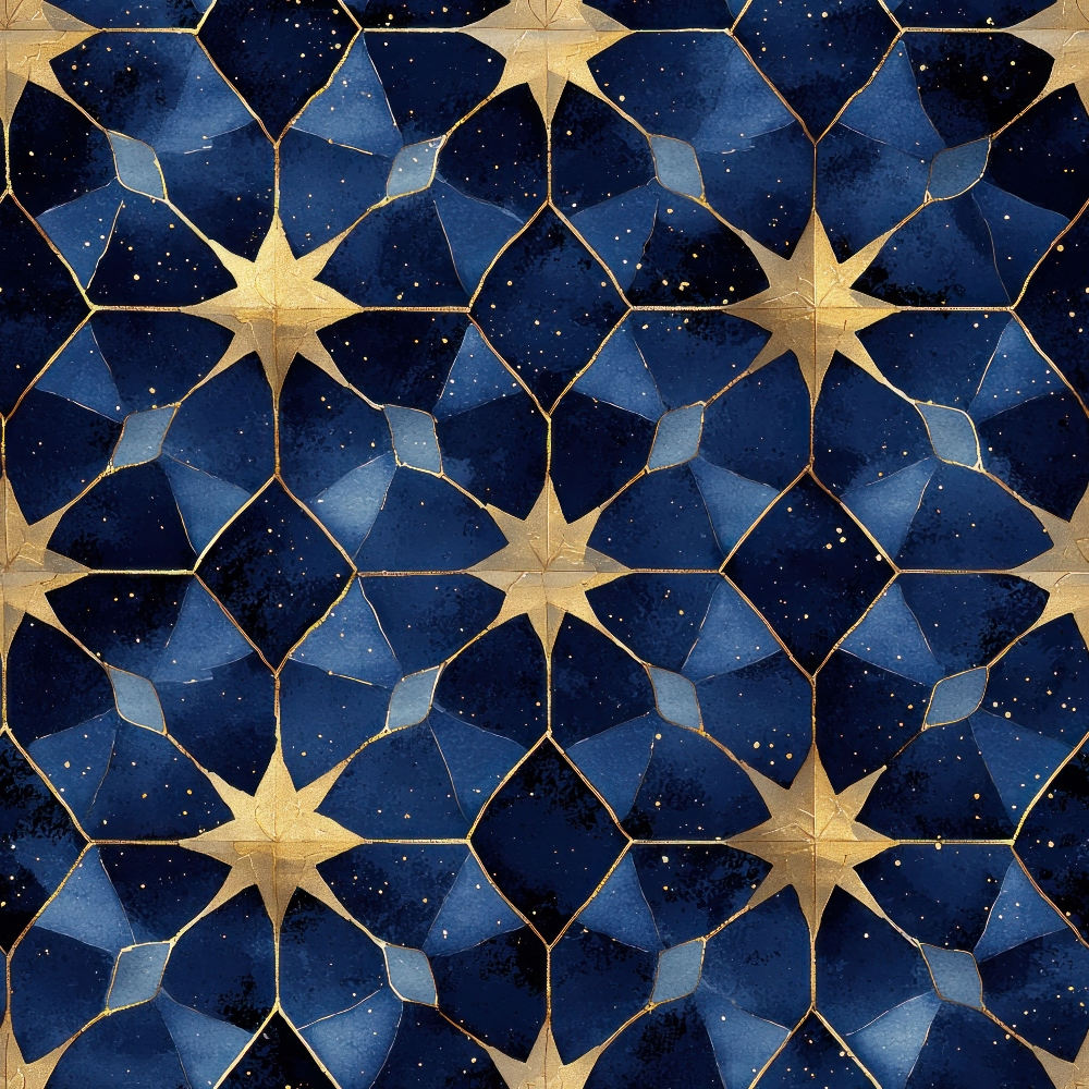 Moonlit Cathedral Pattern 2 Minky Fabric