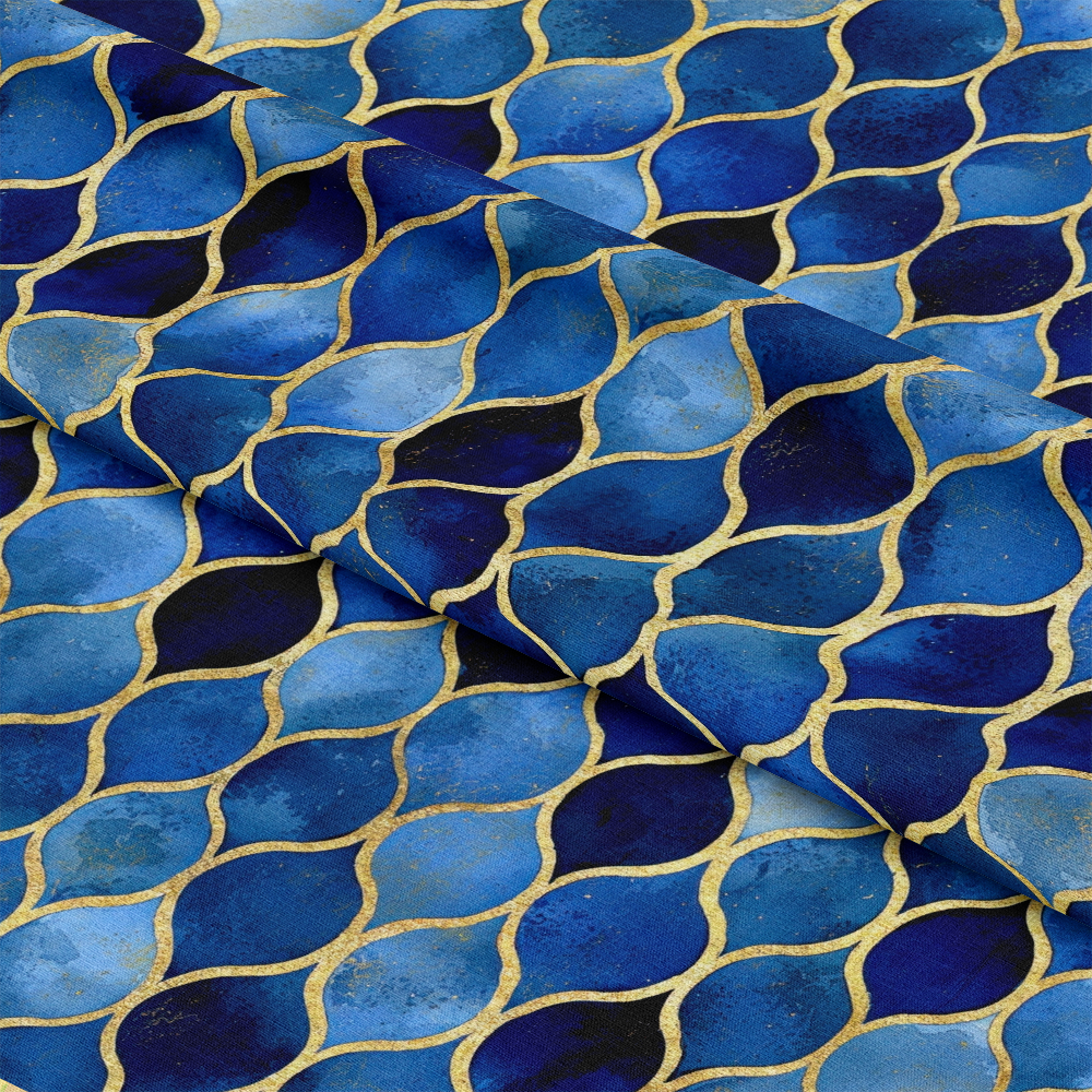 Arabian Midnight Pattern 5 Quilting Cotton Fabric