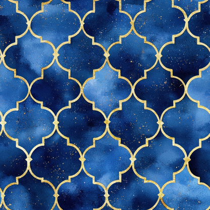 Moonlit Cathedral Pattern 9 Minky Fabric