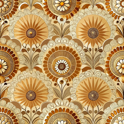 Gilded Jade Blooms Pattern 66 Minky Fabric