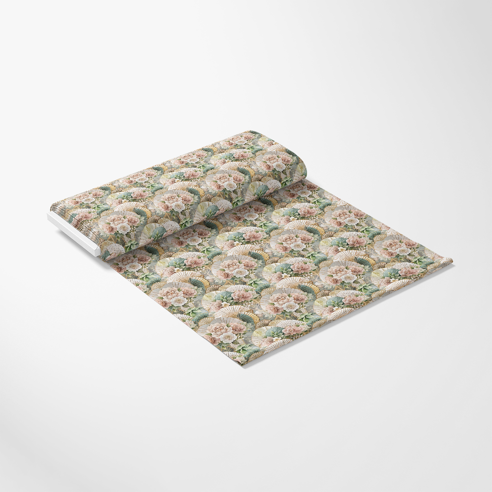 Art Deco Florals Pattern 68 Quilting Cotton Fabric