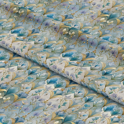 Art Deco Florals Pattern 72 Quilting Cotton Fabric