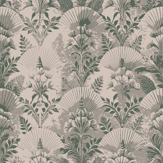 Art Deco Florals Pattern 75 Quilting Cotton Fabric