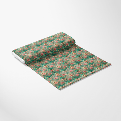 Art Deco Florals Pattern 81 Quilting Cotton Fabric