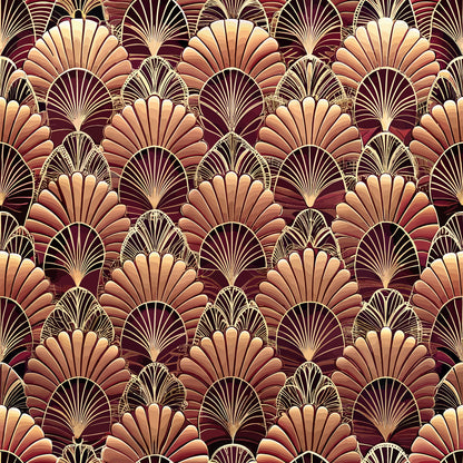 Gilded Jade Blooms Pattern 83 Minky Fabric