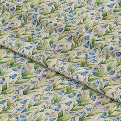 Art Nouveau Bluebells Pattern 1 Quilting Cotton Fabric