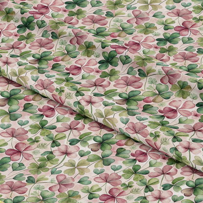 Art Nouveau Clovers Pattern 1 Quilting Cotton Fabric