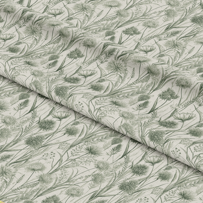 Art Nouveau Flowering Rush Pattern 2 Quilting Cotton Fabric