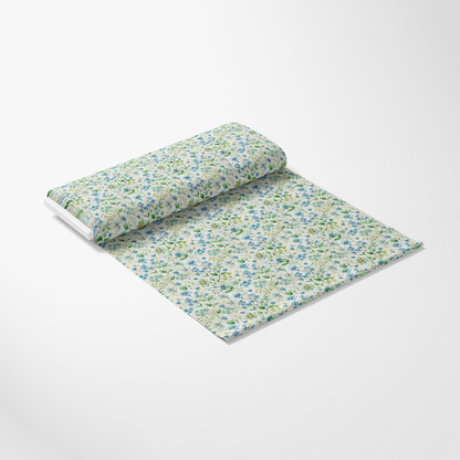 Art Nouveau Forget Me Nots Pattern 3 Quilting Cotton Fabric