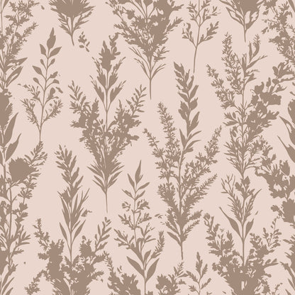 Art Nouveau Heather Sprigs Pattern 2 Quilting Cotton Fabric