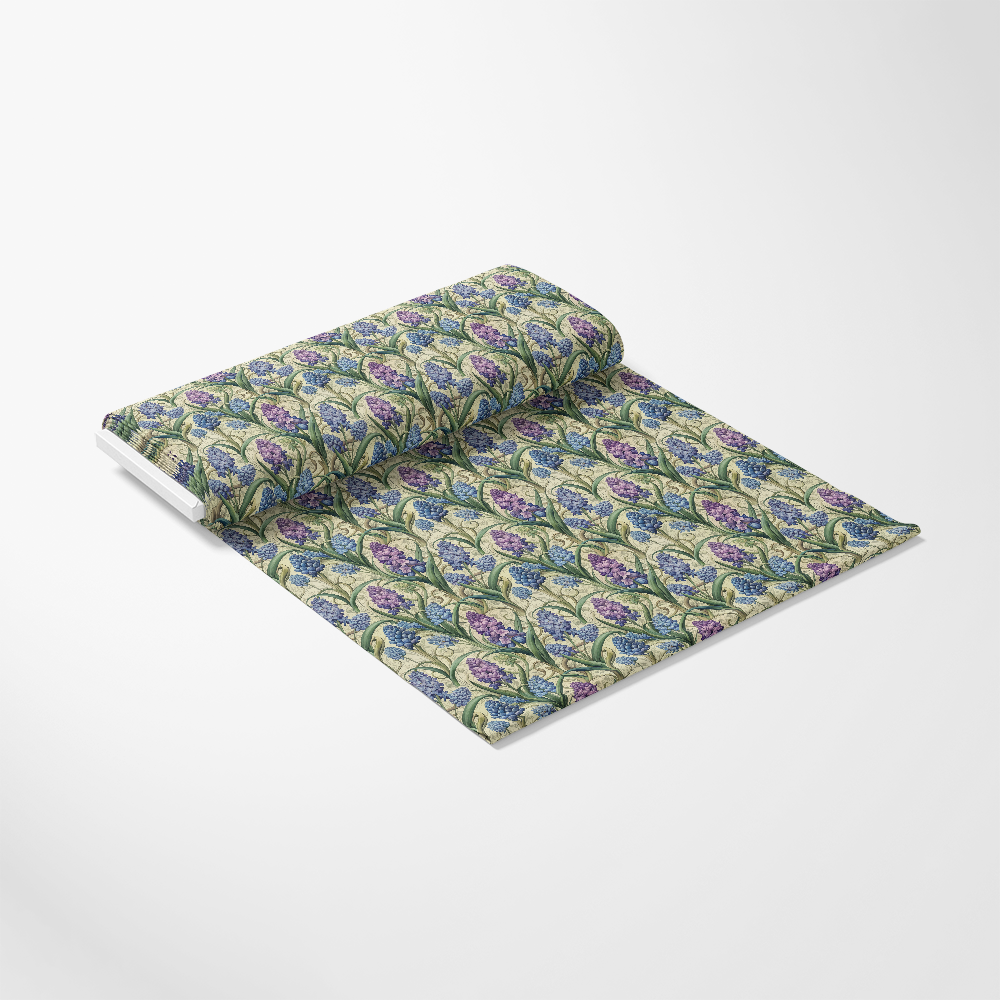 Art Nouveau Hyacinths Pattern 1 Quilting Cotton Fabric
