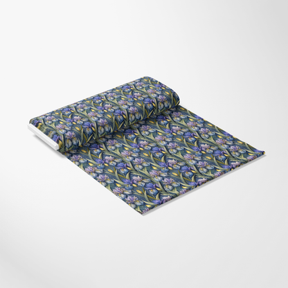Art Nouveau Iris Sweep Pattern 2 Quilting Cotton Fabric