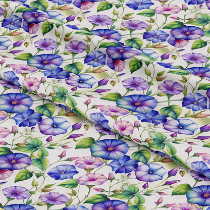 Art Nouveau Morning Glories Pattern 2 Quilting Cotton Fabric