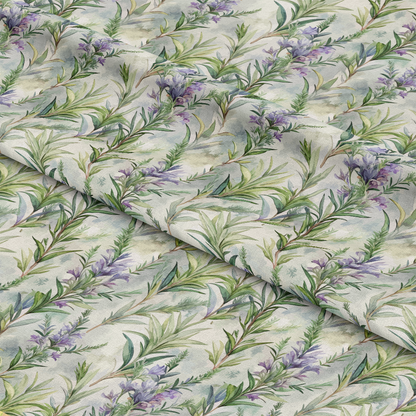 Art Nouveau Rosemary Sprigs Pattern 1 Quilting Cotton Fabric