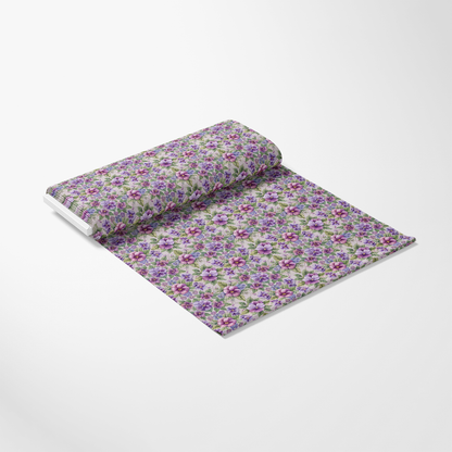 Art Nouveau Violets Pattern 2 Quilting Cotton Fabric
