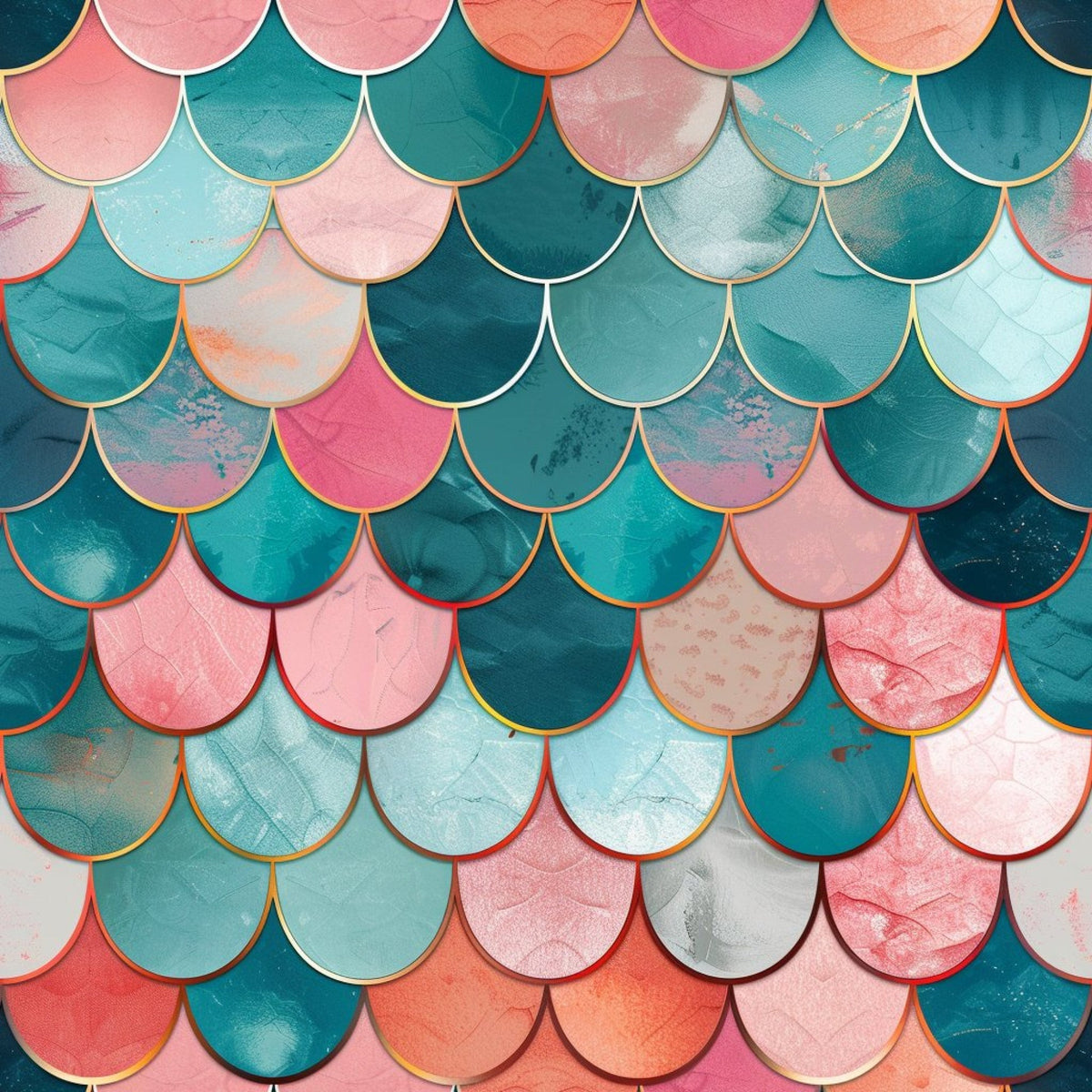 Coral Lagoon Pattern 14 Minky Fabric