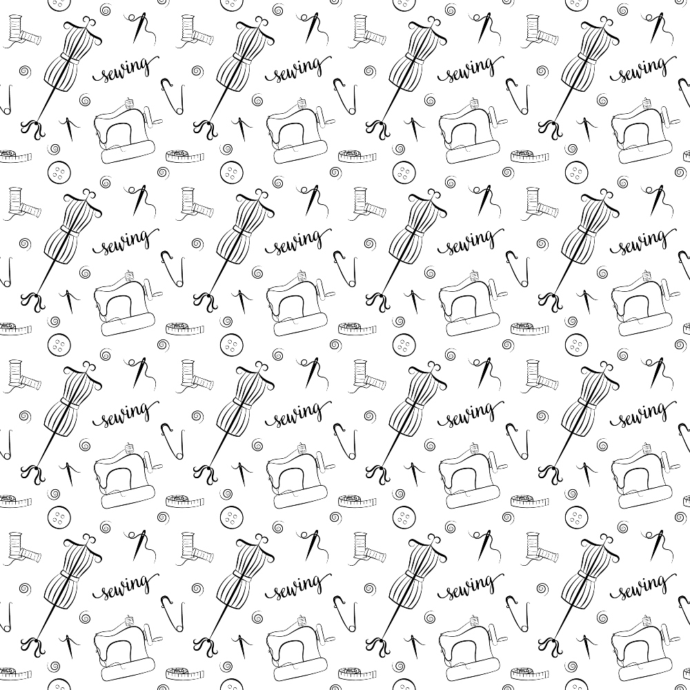 Assorted Sewing Pattern 1 Minky Fabric