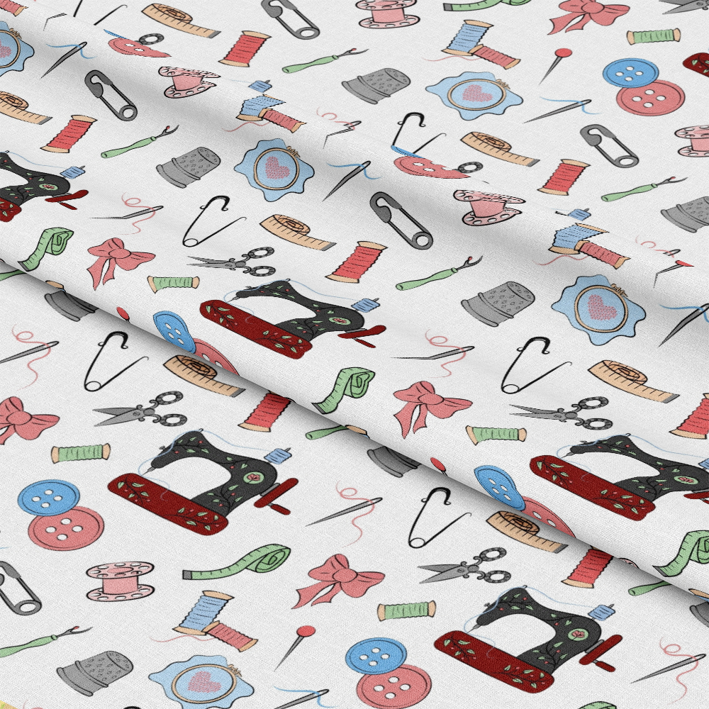 Assorted Sewing Pattern 2 Quilting Cotton Fabric
